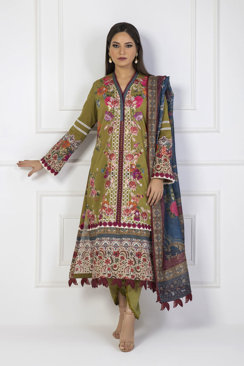 Shamaeel Ansari | Lawn 24 | LV116 - Official Shamaeel Ansari stockist in UK - Sakeena London