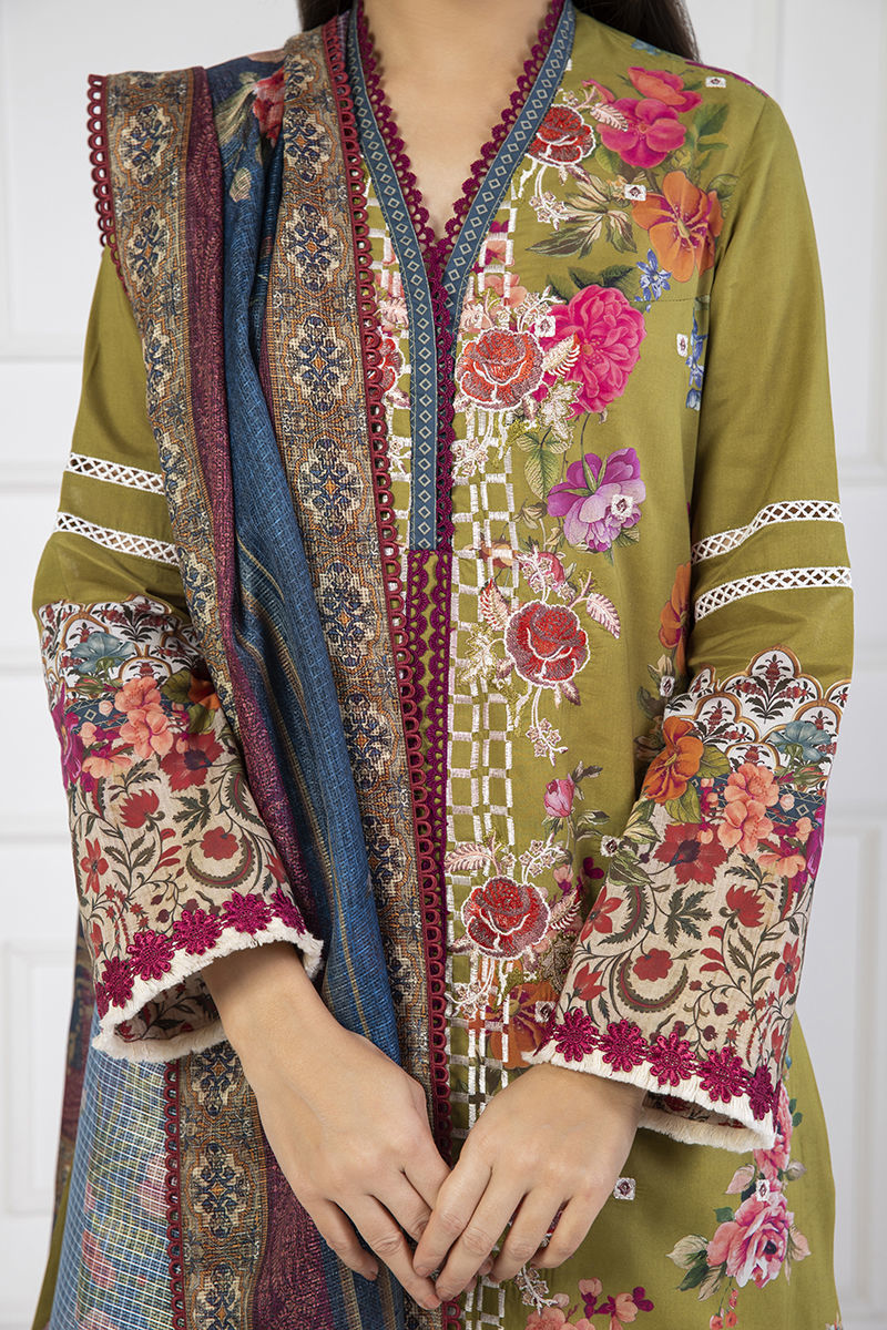 Shamaeel Ansari | Lawn 24 | LV116 - Official Shamaeel Ansari stockist in UK - Sakeena London