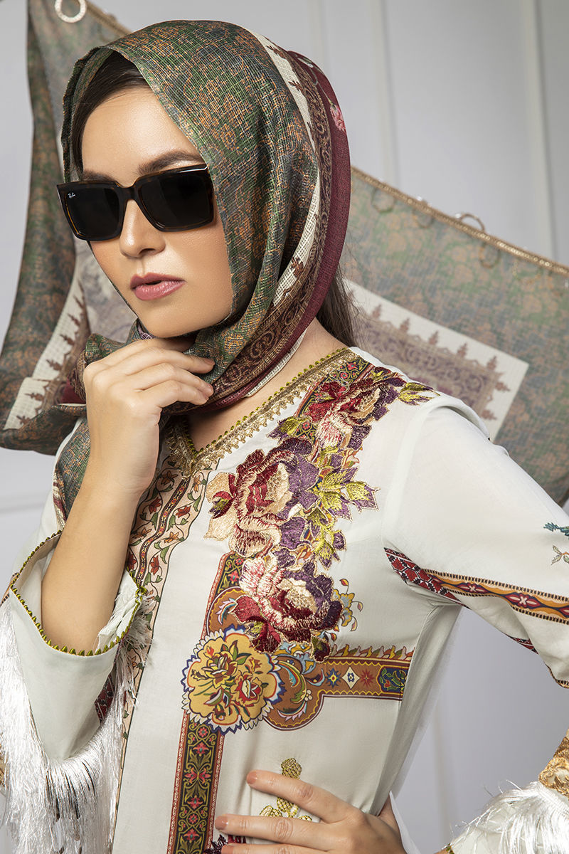 Shamaeel Ansari | Lawn 24 | LV11 - Official Shamaeel Ansari stockist in UK - Sakeena London