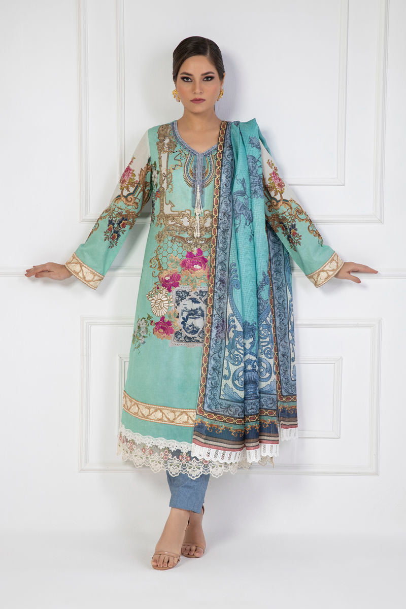 Shamaeel Ansari | Lawn 24 | LV112 - Official Shamaeel Ansari stockist in UK - Sakeena London