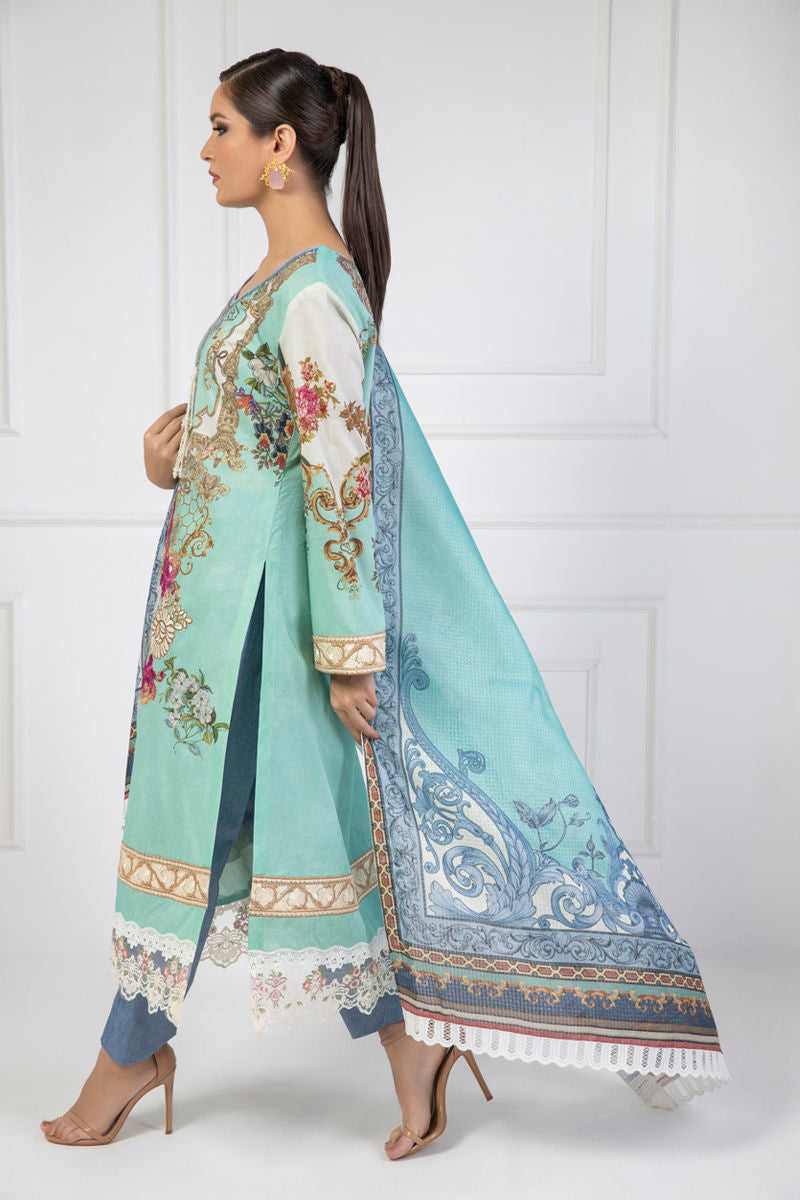 Shamaeel Ansari | Lawn 24 | LV112 - Official Shamaeel Ansari stockist in UK - Sakeena London