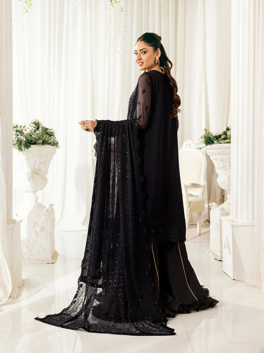 Salitex | Signature Festive Chiffon | SUNS7CH048UT - Official Salitex stockist in UK - Sakeena London