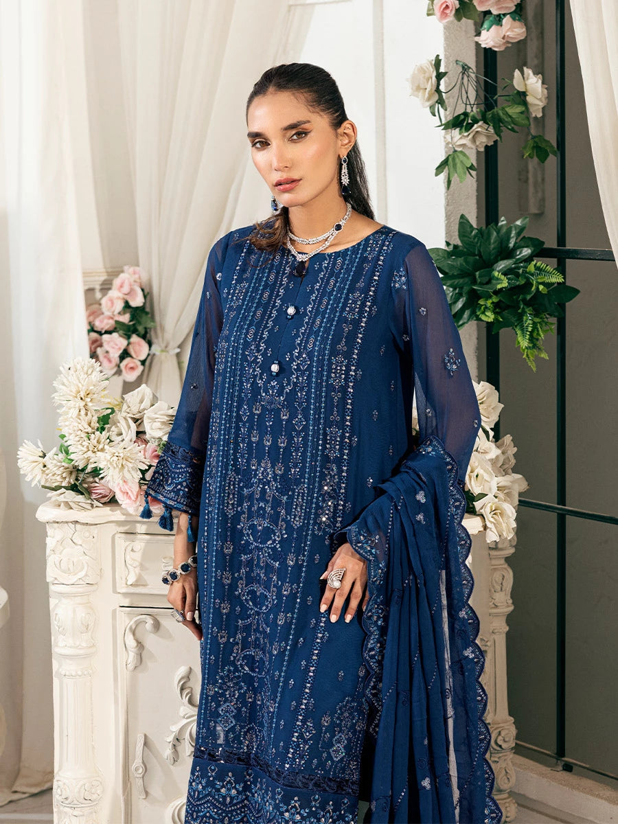 Salitex | Signature Festive Chiffon | SUNS7CH035UT - Official Salitex stockist in UK - Sakeena London