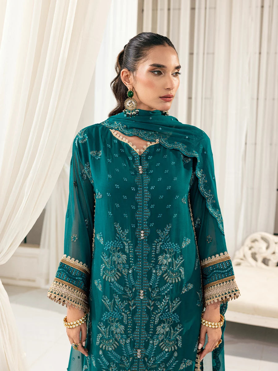 Salitex | Signature Festive Chiffon | SUNS7CH045UT - Official Salitex stockist in UK - Sakeena London