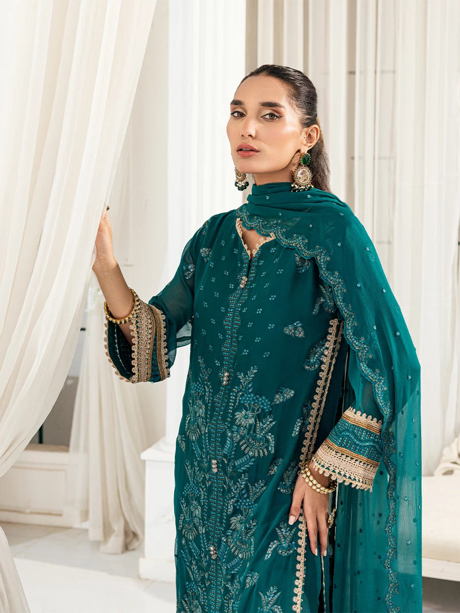 Salitex | Signature Festive Chiffon | SUNS7CH045UT - Official Salitex stockist in UK - Sakeena London