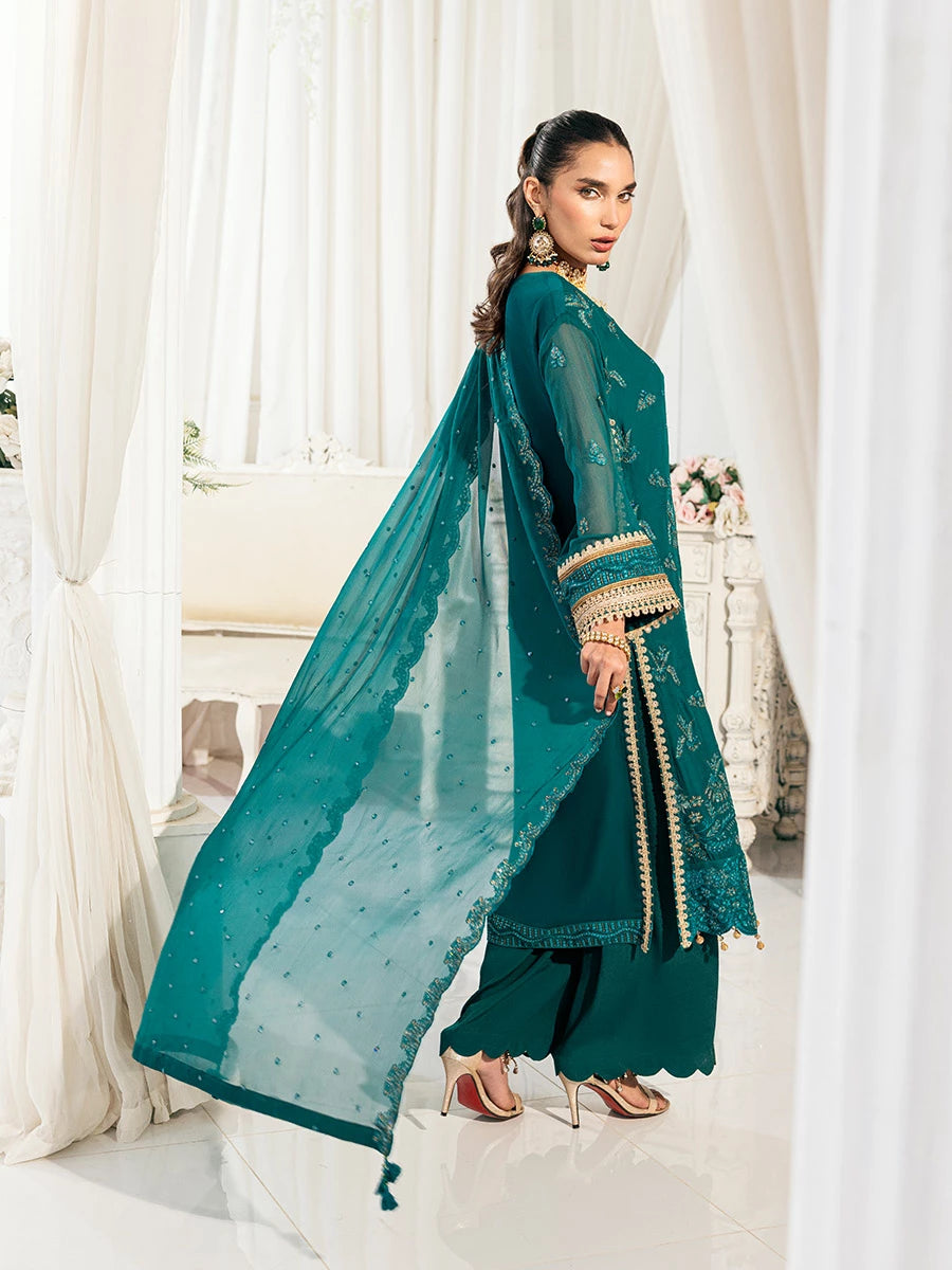Salitex | Signature Festive Chiffon | SUNS7CH045UT - Official Salitex stockist in UK - Sakeena London