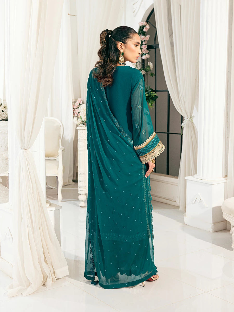 Salitex | Signature Festive Chiffon | SUNS7CH045UT - Official Salitex stockist in UK - Sakeena London