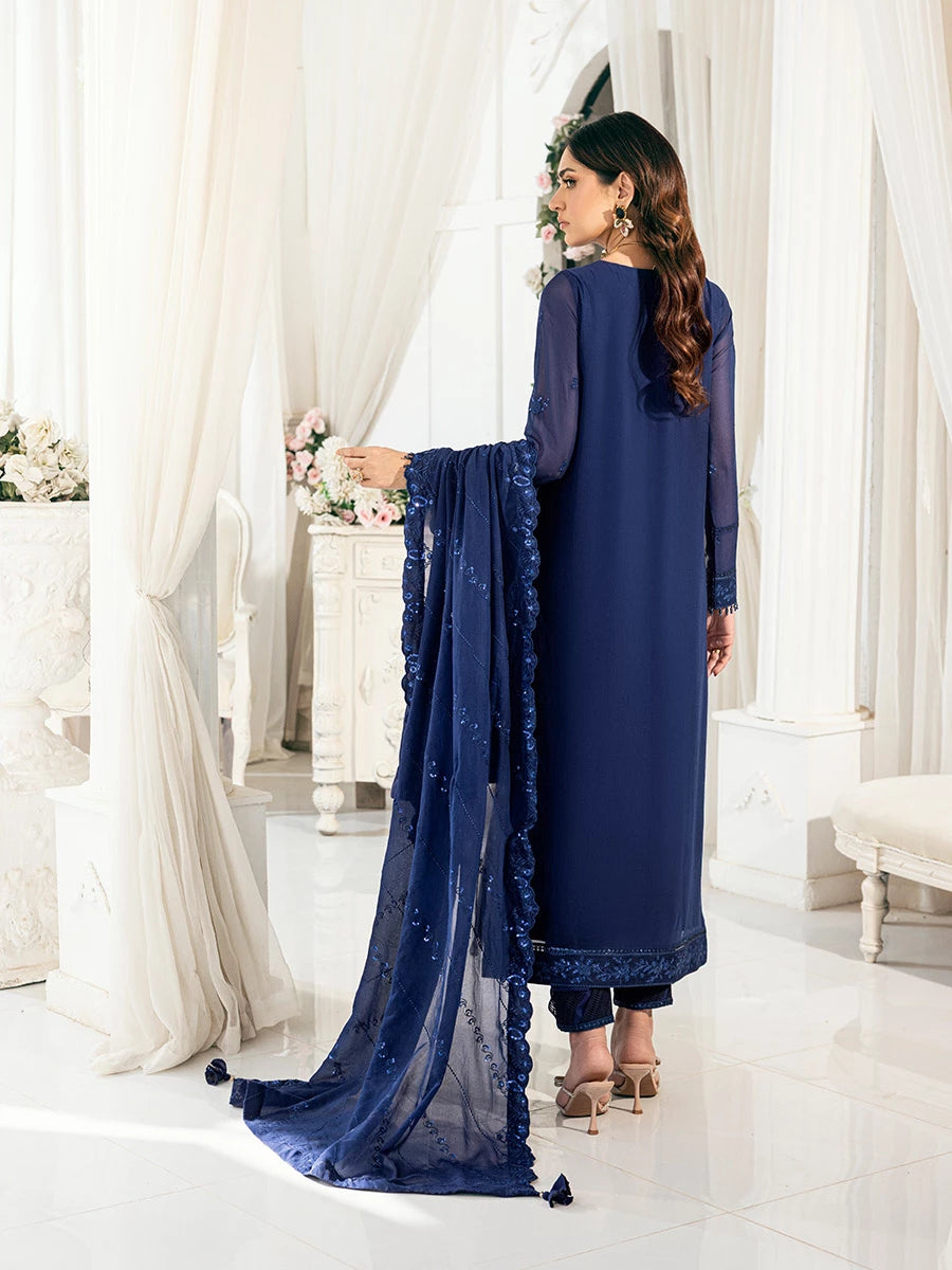 Salitex | Signature Festive Chiffon | SUNS7CH042UT - Official Salitex stockist in UK - Sakeena London