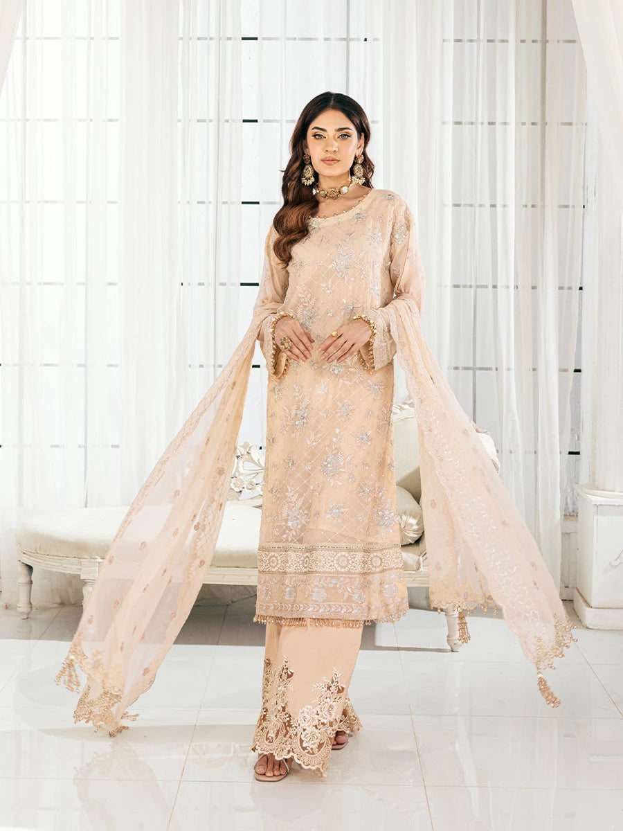 Salitex | Signature Festive Chiffon | SUNS7CH039UT - Official Salitex stockist in UK - Sakeena London