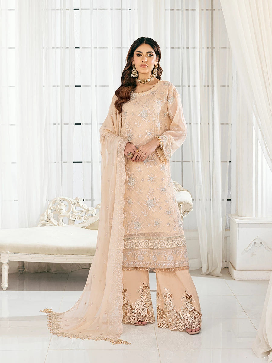 Salitex | Signature Festive Chiffon | SUNS7CH039UT - Official Salitex stockist in UK - Sakeena London
