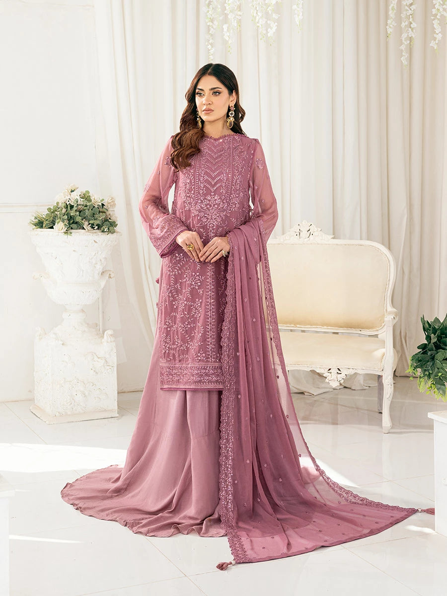 Salitex | Signature Festive Chiffon | SUNS7CH029UT - Official Salitex stockist in UK - Sakeena London