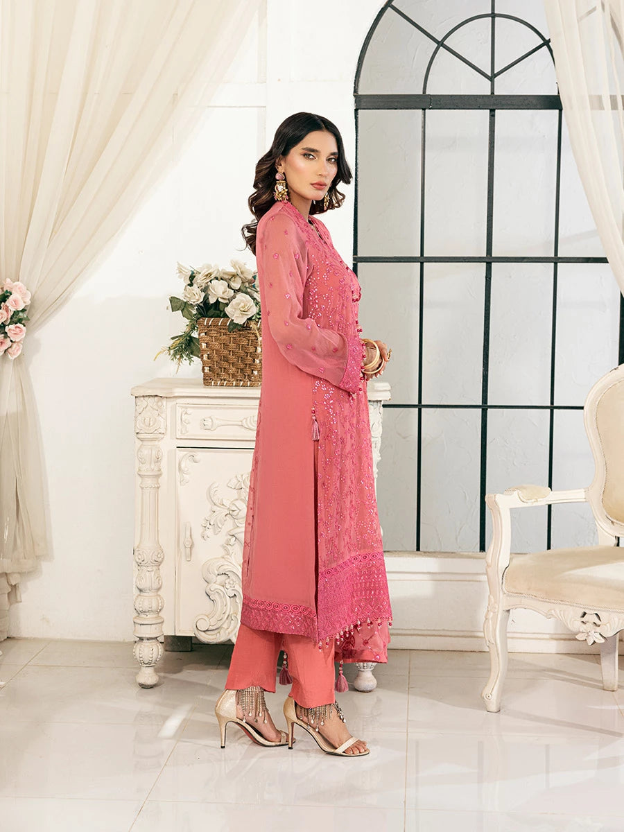 Salitex | Signature Festive Chiffon | SUNS7CH025UT - Official Salitex stockist in UK - Sakeena London