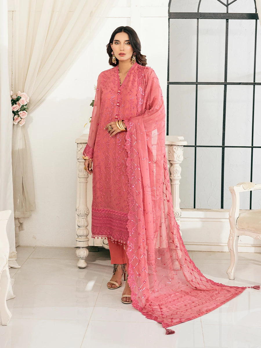 Salitex | Signature Festive Chiffon | SUNS7CH025UT - Official Salitex stockist in UK - Sakeena London