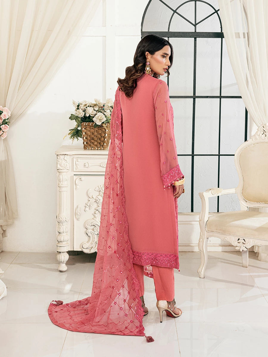 Salitex | Signature Festive Chiffon | SUNS7CH025UT - Official Salitex stockist in UK - Sakeena London