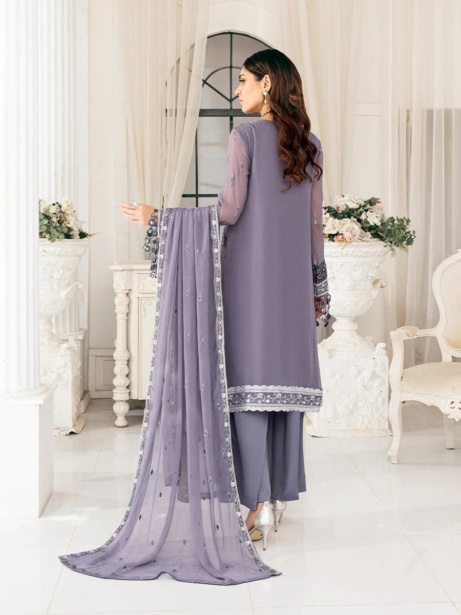 Salitex | Signature Festive Chiffon | SUNS7CH047UT - Official Salitex stockist in UK - Sakeena London