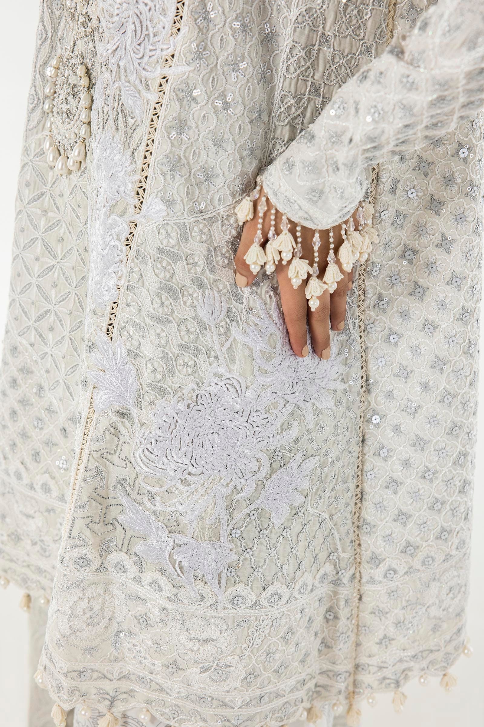 Sana Safinaz | Luxury Pret | SS24FOR246P3 - Official Sana Safinaz stockist in UK - Sakeena London