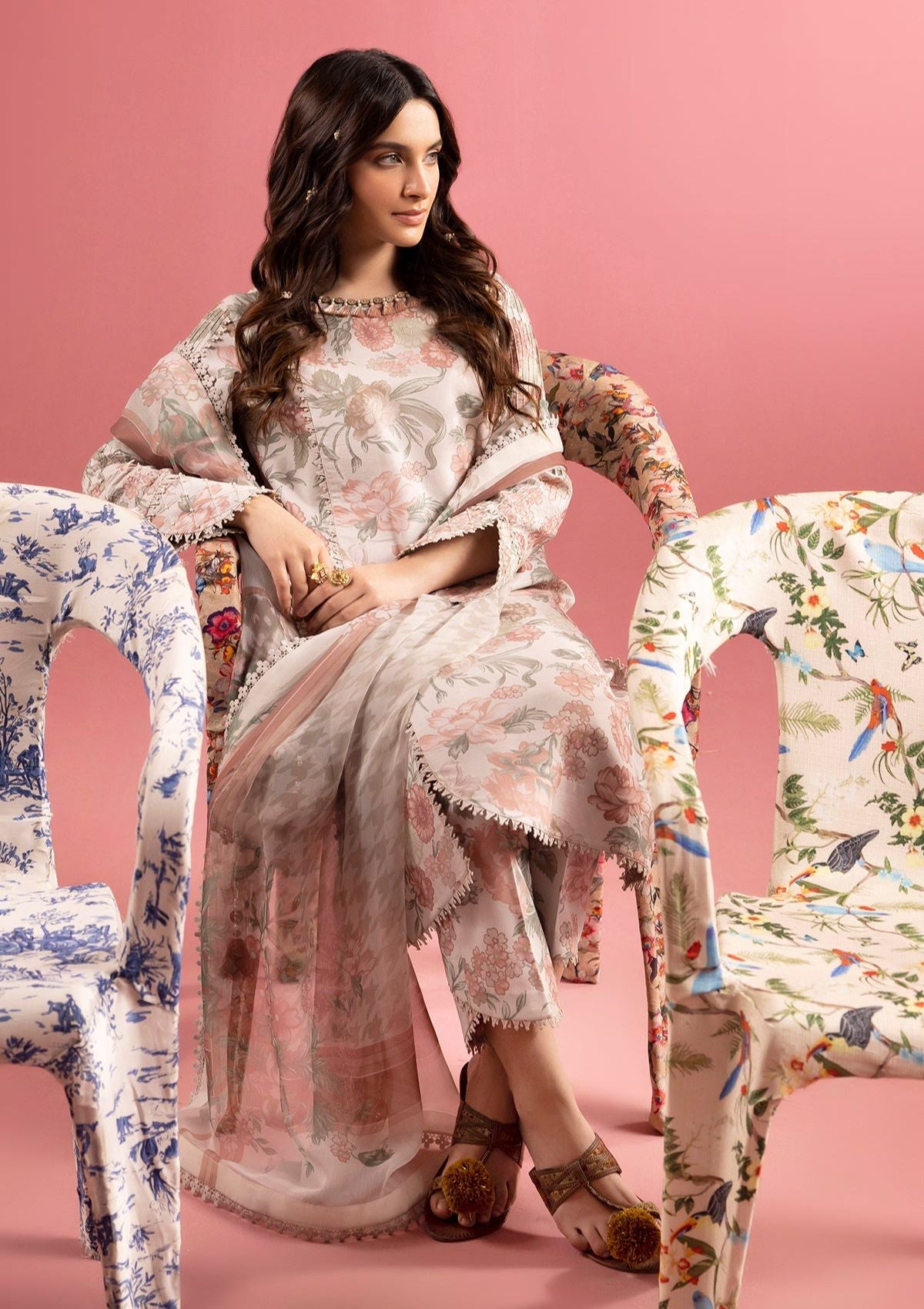 Lawn Collection - Alizeh - Sheen - ALS24#08 - SUNSET BLUSH