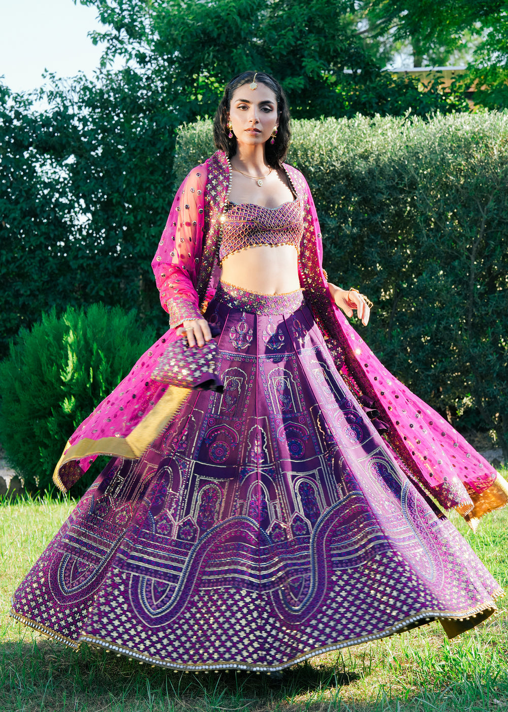 Laj by Lajwanti | Runaway Formals 25 | Royal Amethyst - Official Laj by Lajwanti stockist in UK - Sakeena London