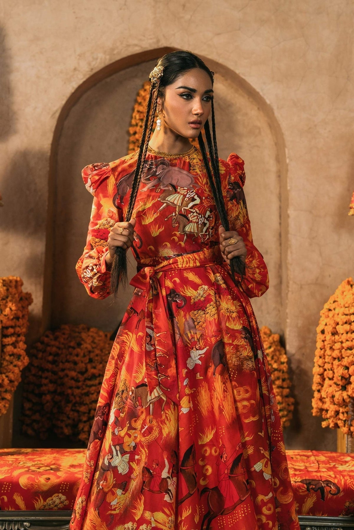 Fahad Hussayn | Lawn Banger | Toranj - Official Fahad Hussayn stockist in UK - Sakeena London