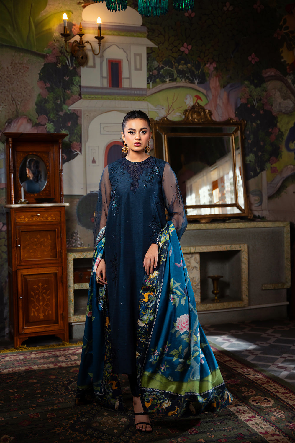 Saira Rizwan | Dahini Silk Pret | SIAN -SRLP03-25 - Official Saira Rizwan stockist in UK - Sakeena London