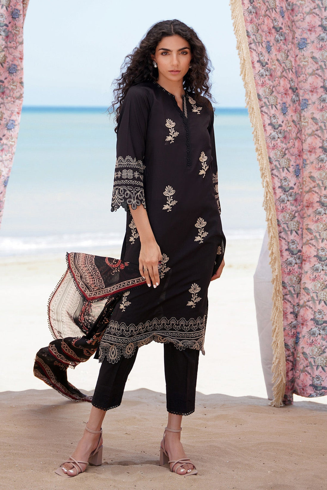 Sahar | Festive Stitched Vol 2 | D01 - Official Sahar stockist in UK - Sakeena London