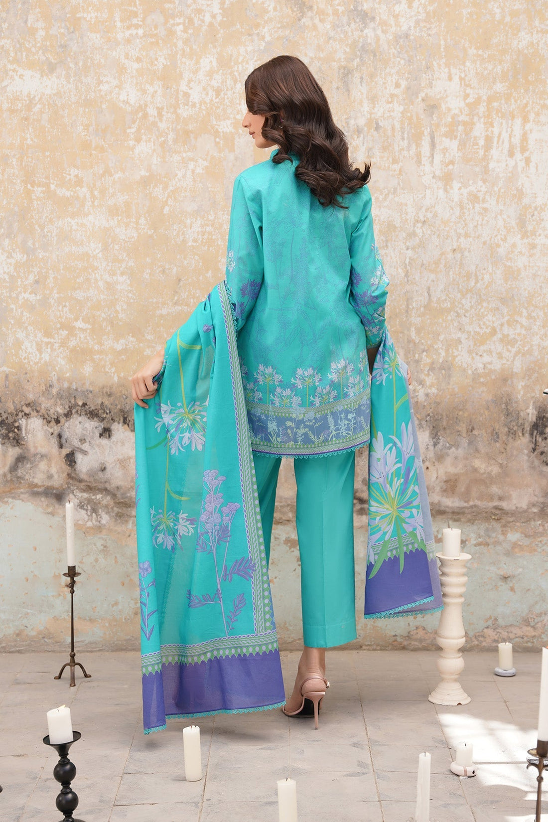 Sahr | Selene Vol 2 | Lavender Skiesa - Official Sahar stockist in UK - Sakeena London