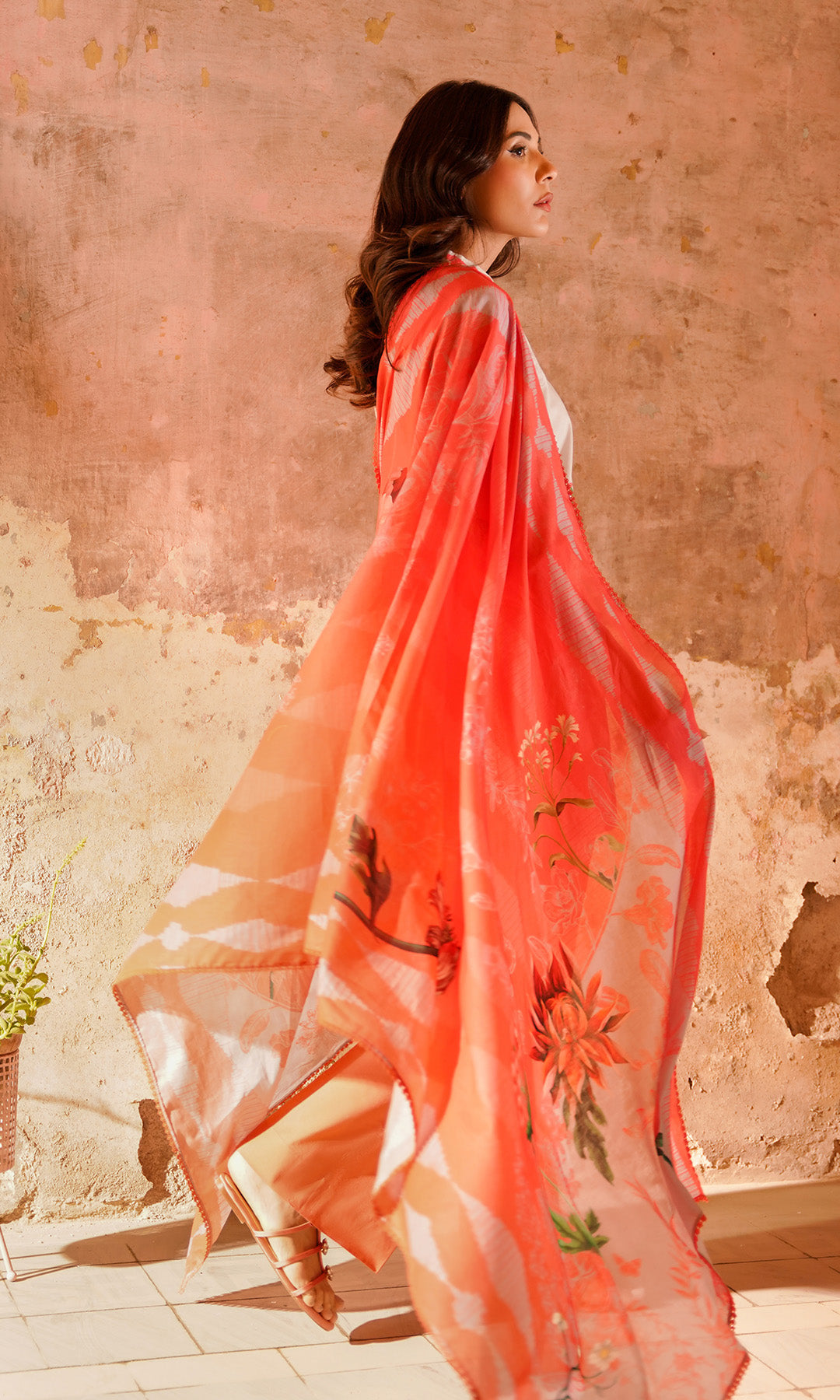 Sahar | Selene Vol 2 | Scarlet Coral - Official Sahar stockist in UK - Sakeena London
