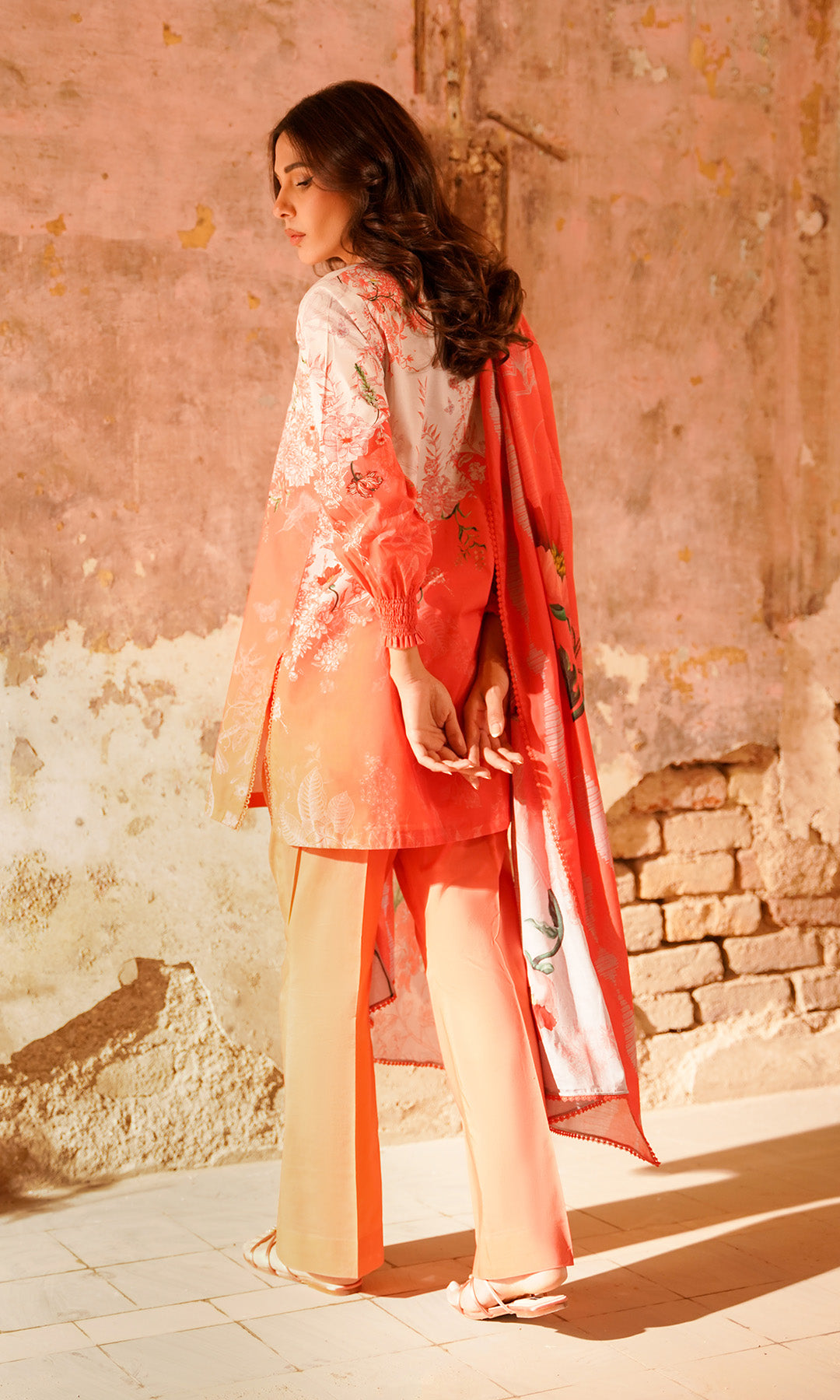 Sahar | Selene Vol 2 | Scarlet Coral - Official Sahar stockist in UK - Sakeena London