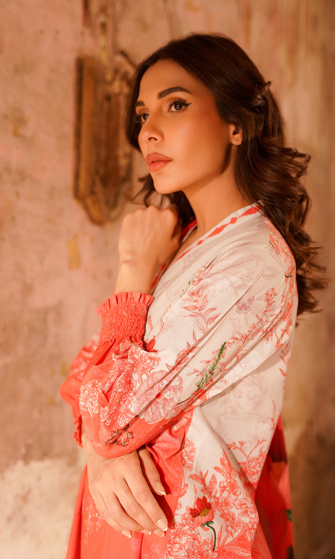 Sahar | Selene Vol 2 | Scarlet Coral - Official Sahar stockist in UK - Sakeena London