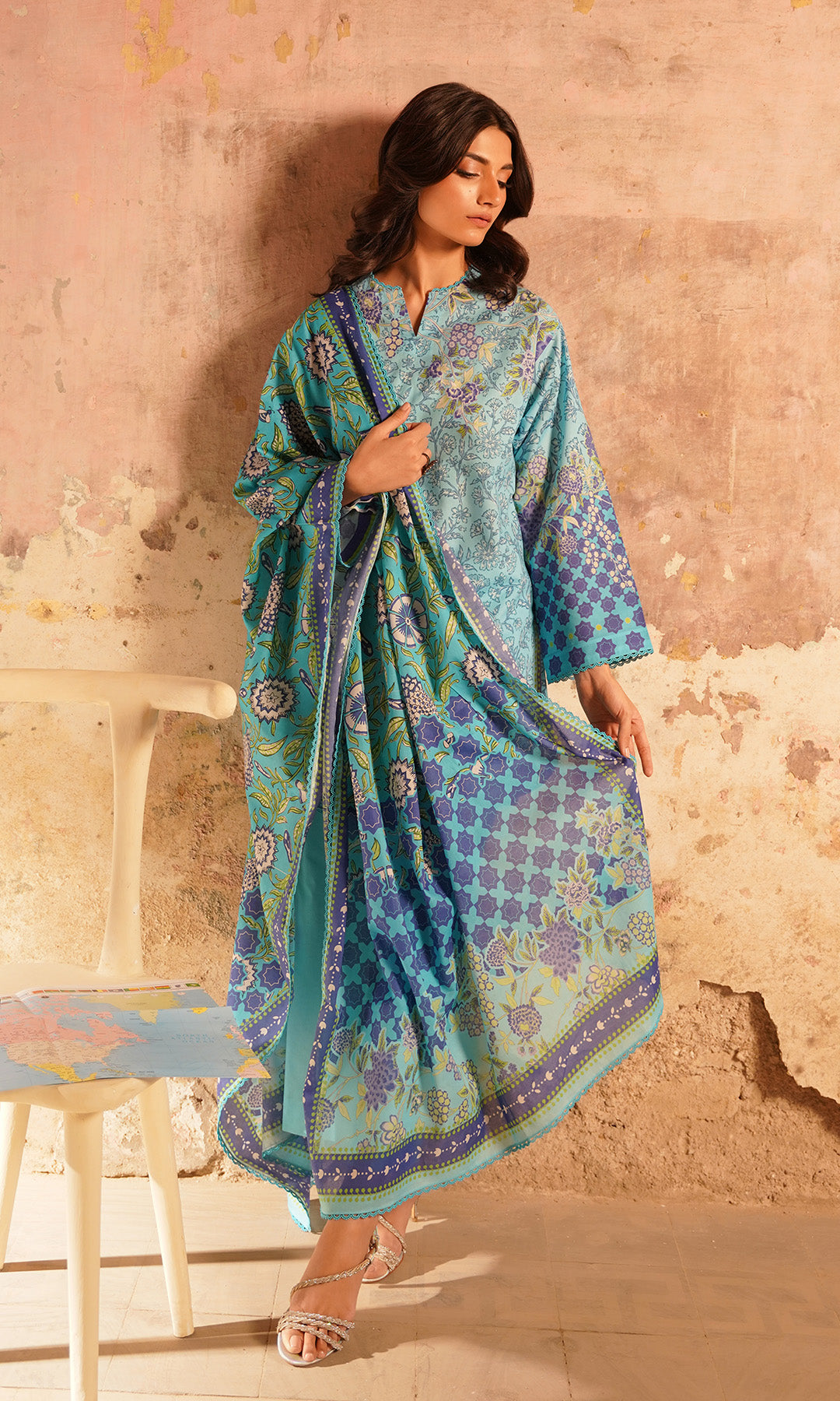 Sahar | Selene Vol 2 | Cerulean Haven - Official Sahar stockist in UK - Sakeena London