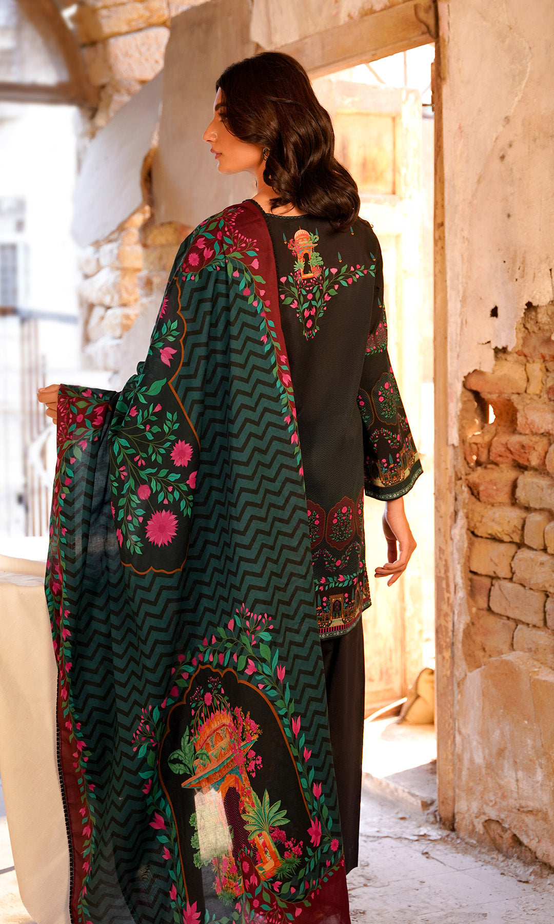 Sahar | Selene Vol 2 | Monochrome Bloom - Official Sahar stockist in UK - Sakeena London