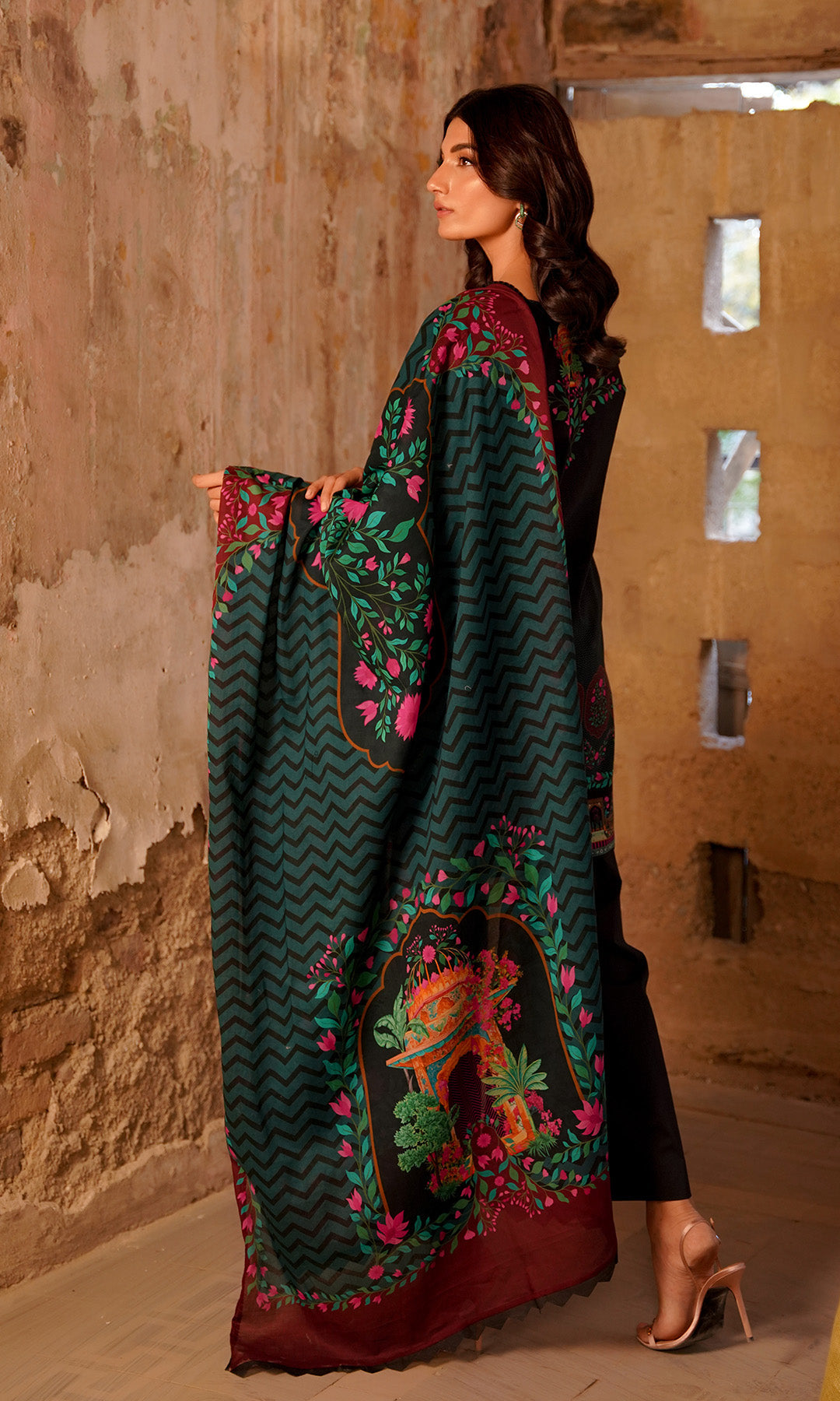 Sahar | Selene Vol 2 | Monochrome Bloom - Official Sahar stockist in UK - Sakeena London