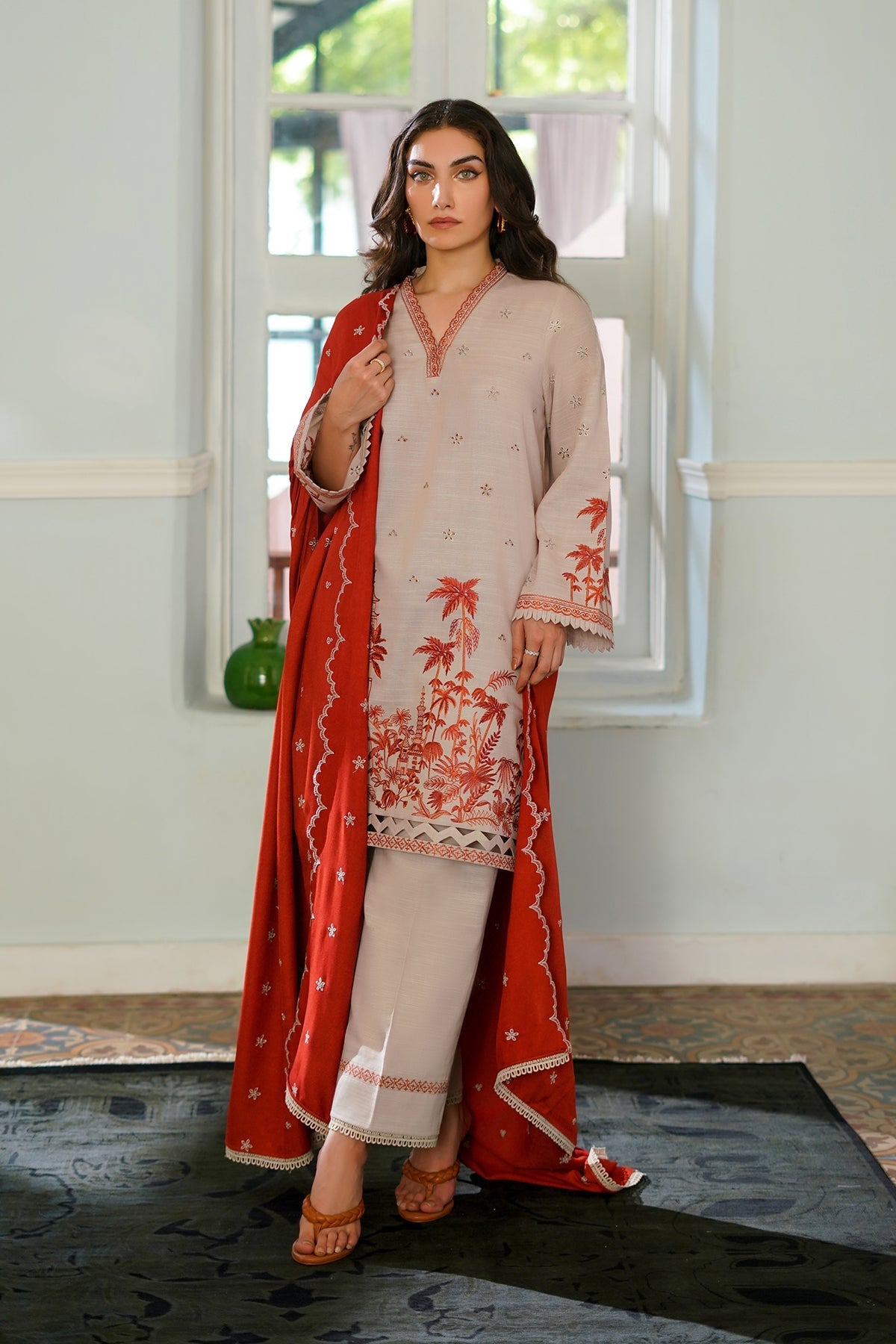 Sahar | Autumn Winter 2024 | Copper Cascade - Official Sahar stockist in UK - Sakeena London