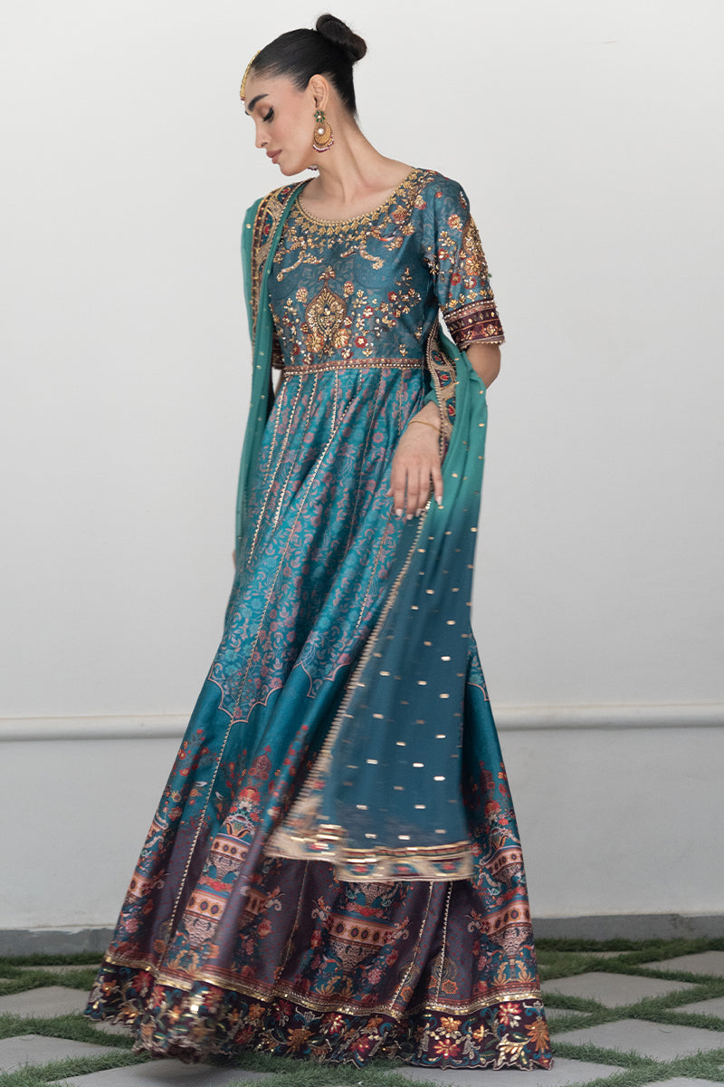 Mina Hassan | Formal Dholki Collection | Lyla - Official Mina Hassan stockist in UK - Sakeena London