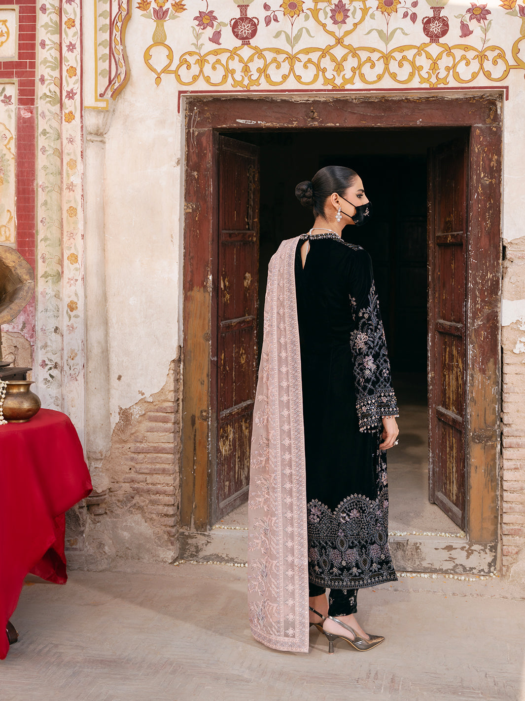 Flossie | Siara Velvet Formals | V-103 - A - Official Flossie stockist in UK - Sakeena London