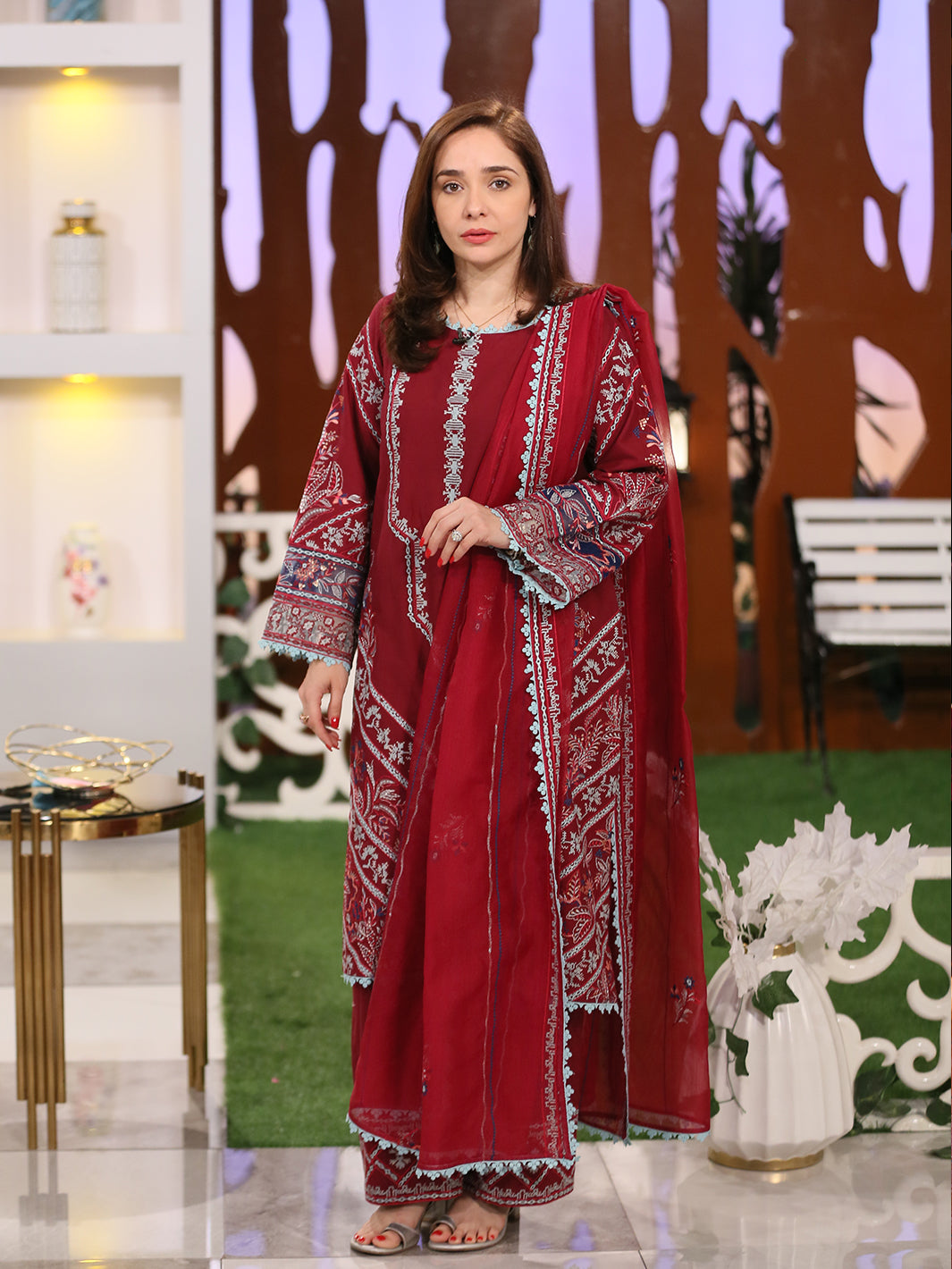 Fozia Khalid | Eid Edit 24 | Mulberry - Official Fozia Khalid stockist in UK - Sakeena London