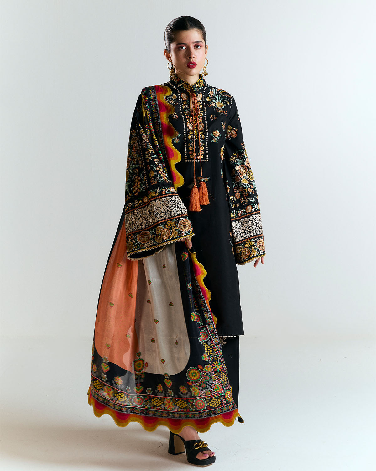 Jugnu | SS 25 | Gulbar - Official Jugnu stockist in UK - Sakeena London