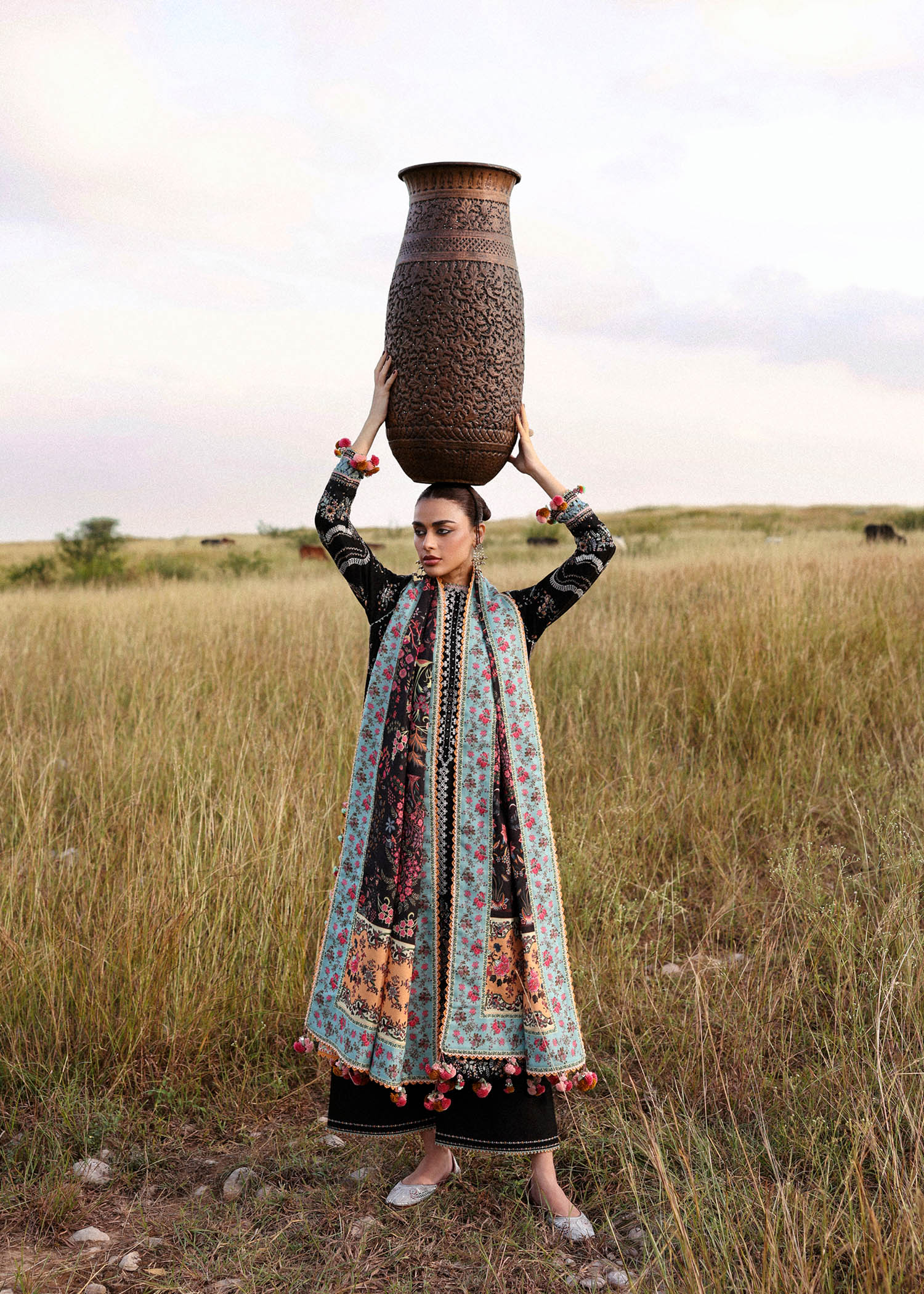 Hussain Rehar | Khaddar 25 | Malika - Official Hussain Rehar stockist in UK - Sakeena London