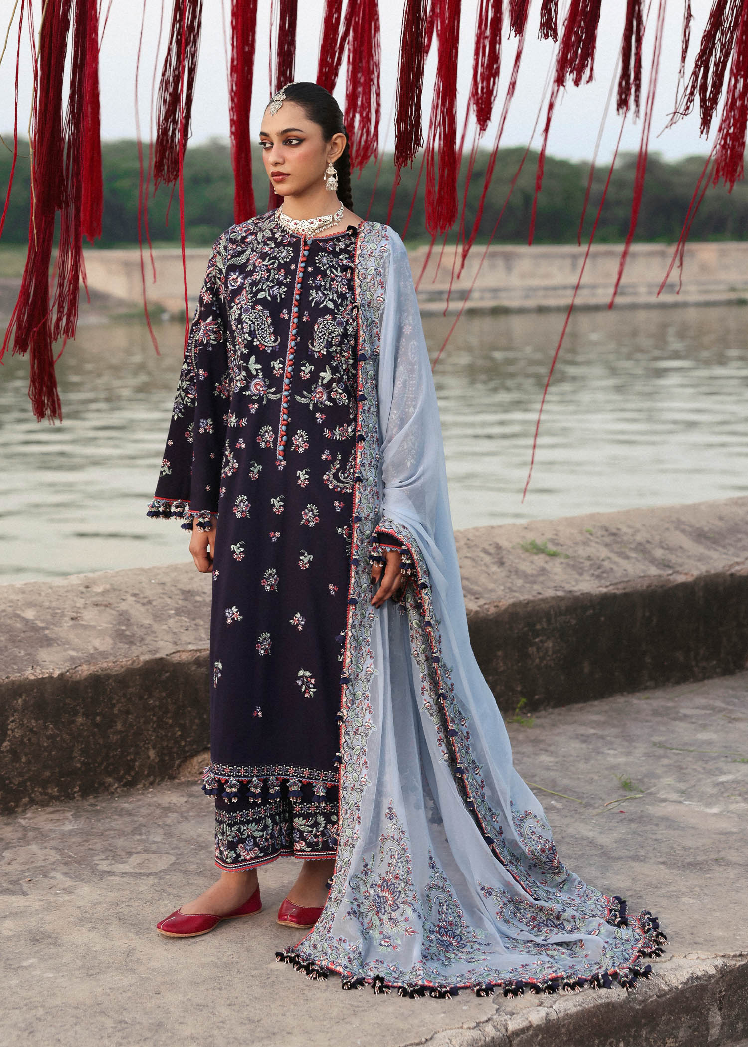 Hussain Rehar | Karandi 25 | Rouge - Official Hussain Rehar stockist in UK - Sakeena London