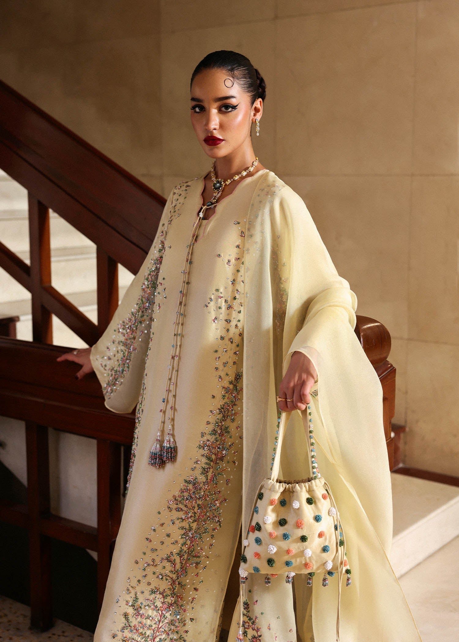 Hussain Rehar I The Scent Luxury Pret 25 I Ciel - Official Hussain Rehar stockist in UK - Sakeena London