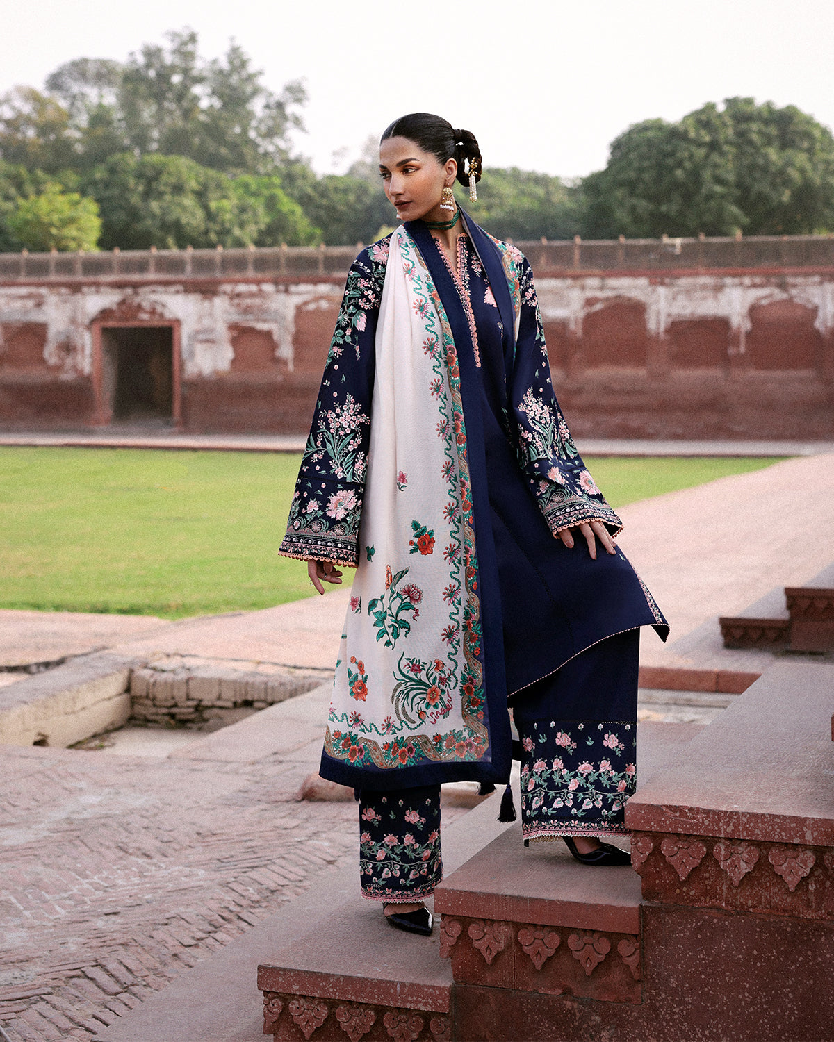 Jugnu | Khaddar 25 | Navi - Official Jugnu stockist in UK - Sakeena London