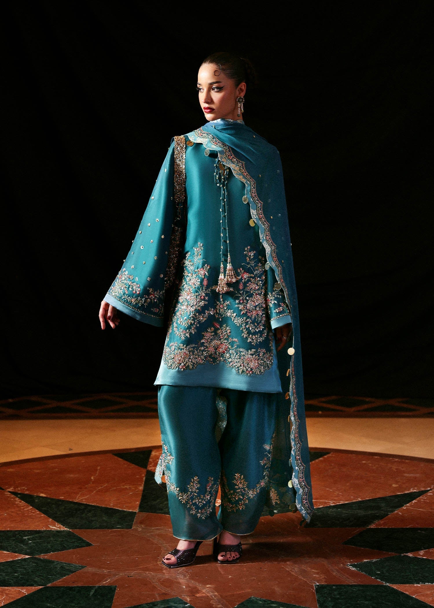 Hussain Rehar I The Scent Luxury Pret 25 I Verta - Official Hussain Rehar stockist in UK - Sakeena London