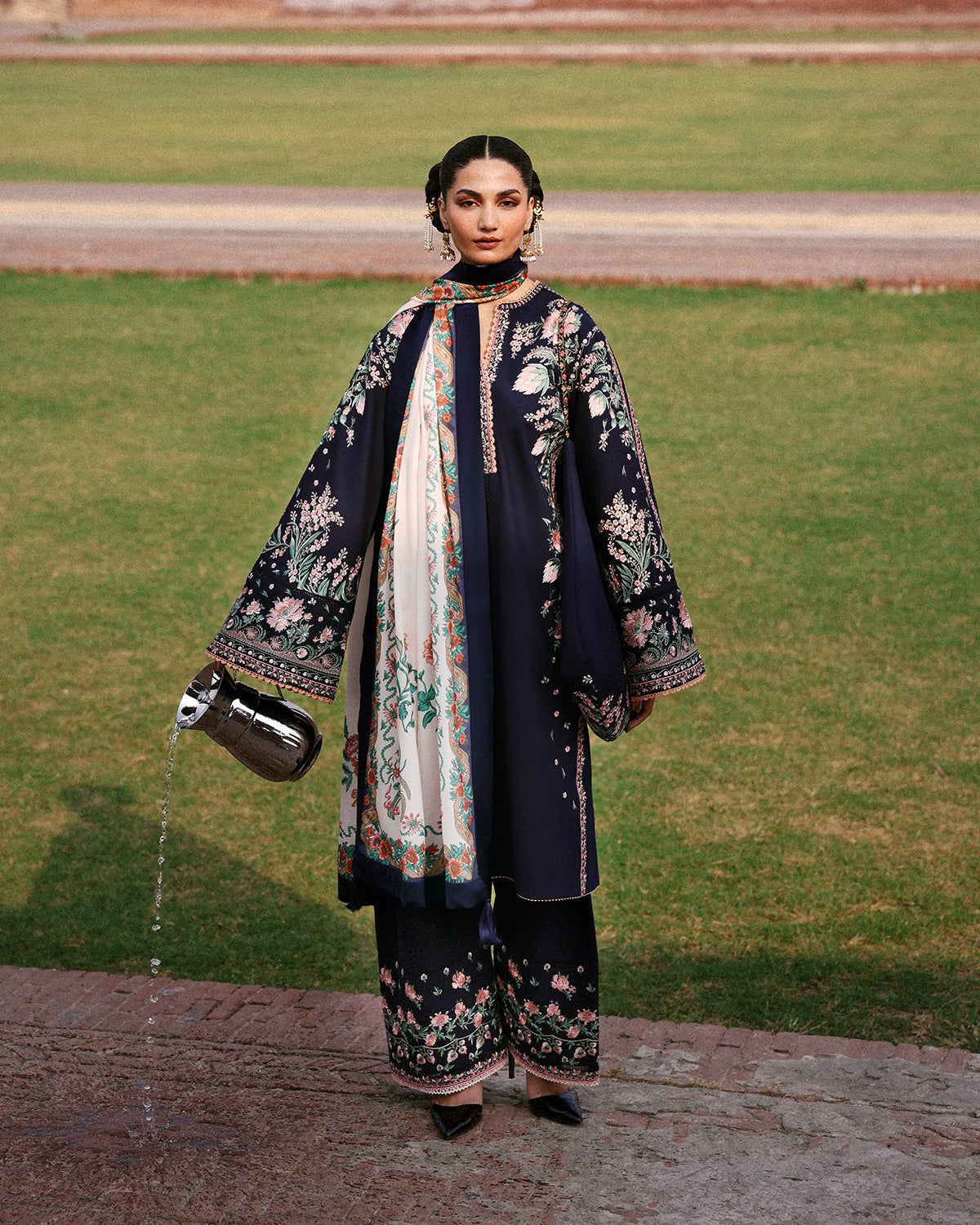 Jugnu | Khaddar 25 | Navi - Official Jugnu stockist in UK - Sakeena London