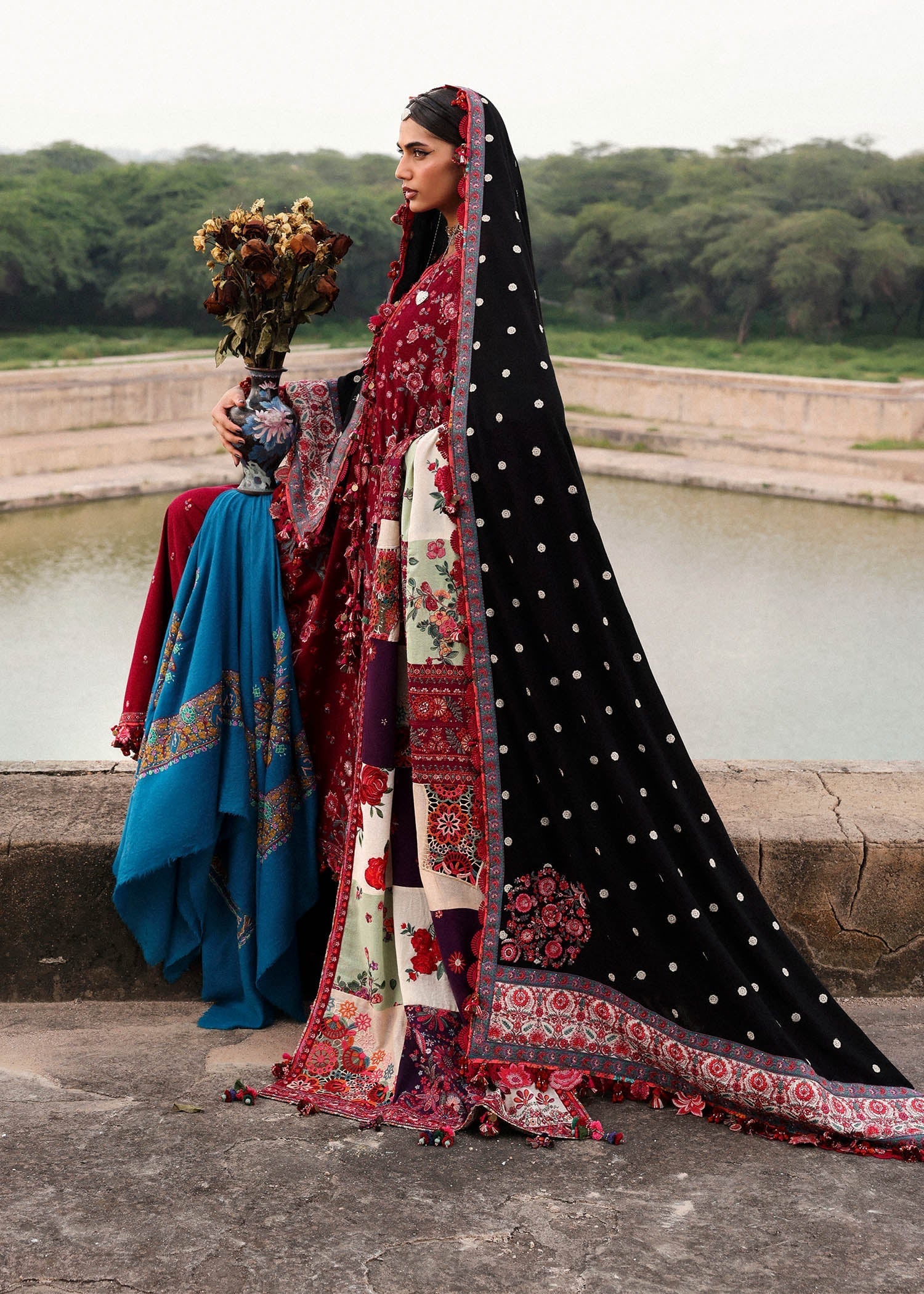 Hussain Rehar | Karandi 25 | Pankhuri - Official Hussain Rehar stockist in UK - Sakeena London
