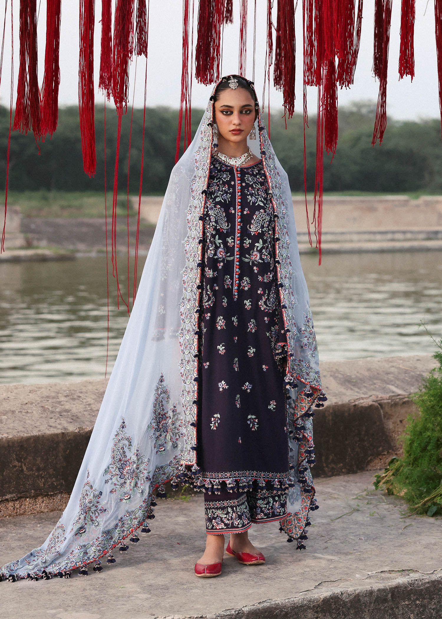 Hussain Rehar | Karandi 25 | Rouge - Official Hussain Rehar stockist in UK - Sakeena London