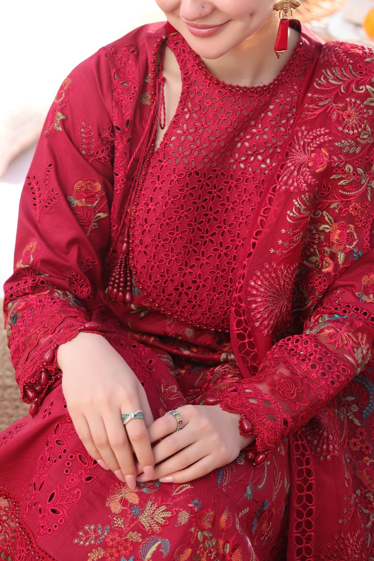 Imrozia Premium | Hania Luxury Lawn 25 | SL 82 Iswah - Official Imrozia Premium stockist in UK - Sakeena London