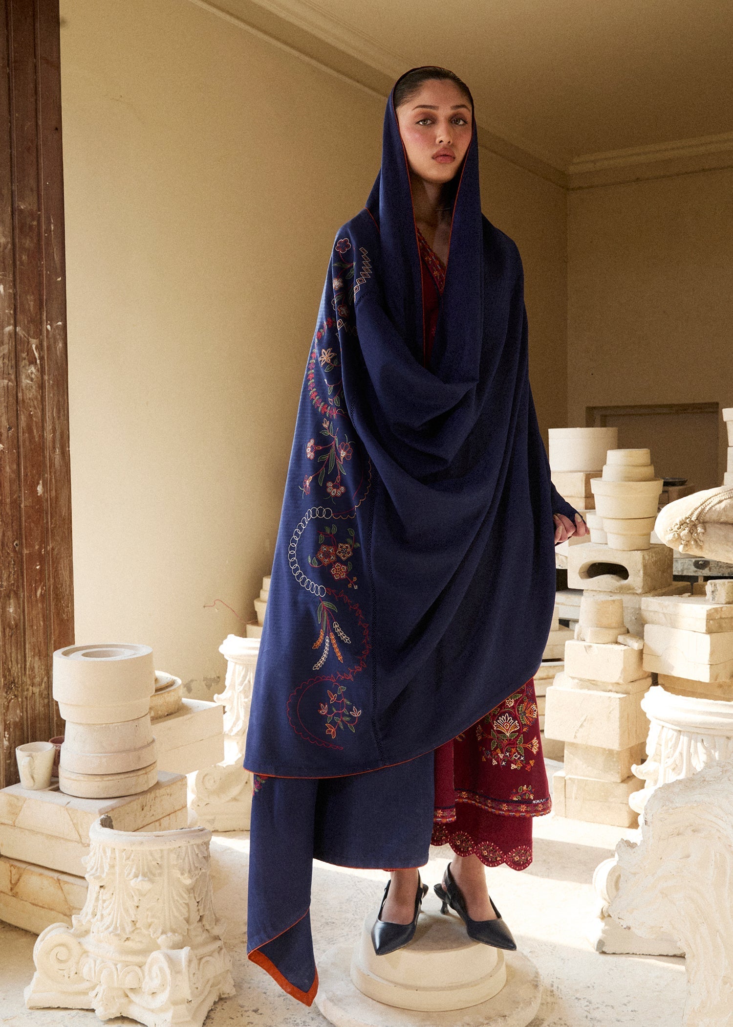 Hussain Rehar | Khaddar Pret 25 | GULNAR - Official Hussain Rehar stockist in UK - Sakeena London