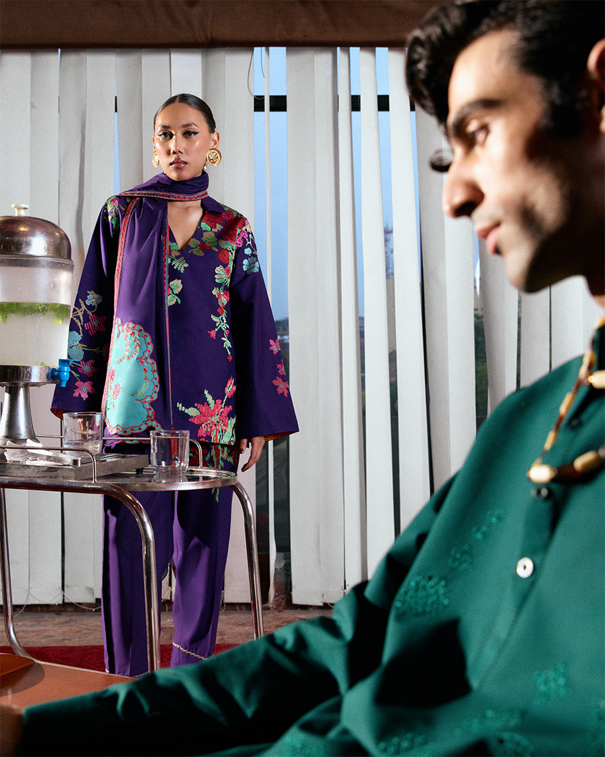 Jugnu | Summer Pret 25 | Sagnik - Scarf - Official Jugnu stockist in UK - Sakeena London