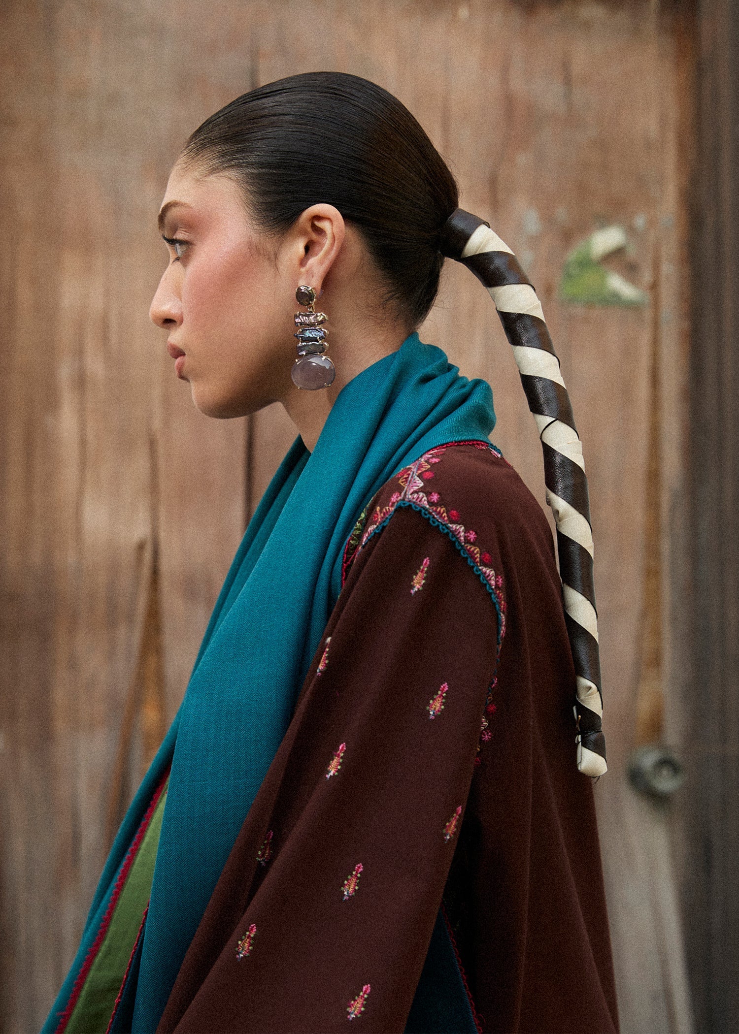 Hussain Rehar | Khaddar Pret 25 | MOCHA - Official Hussain Rehar stockist in UK - Sakeena London