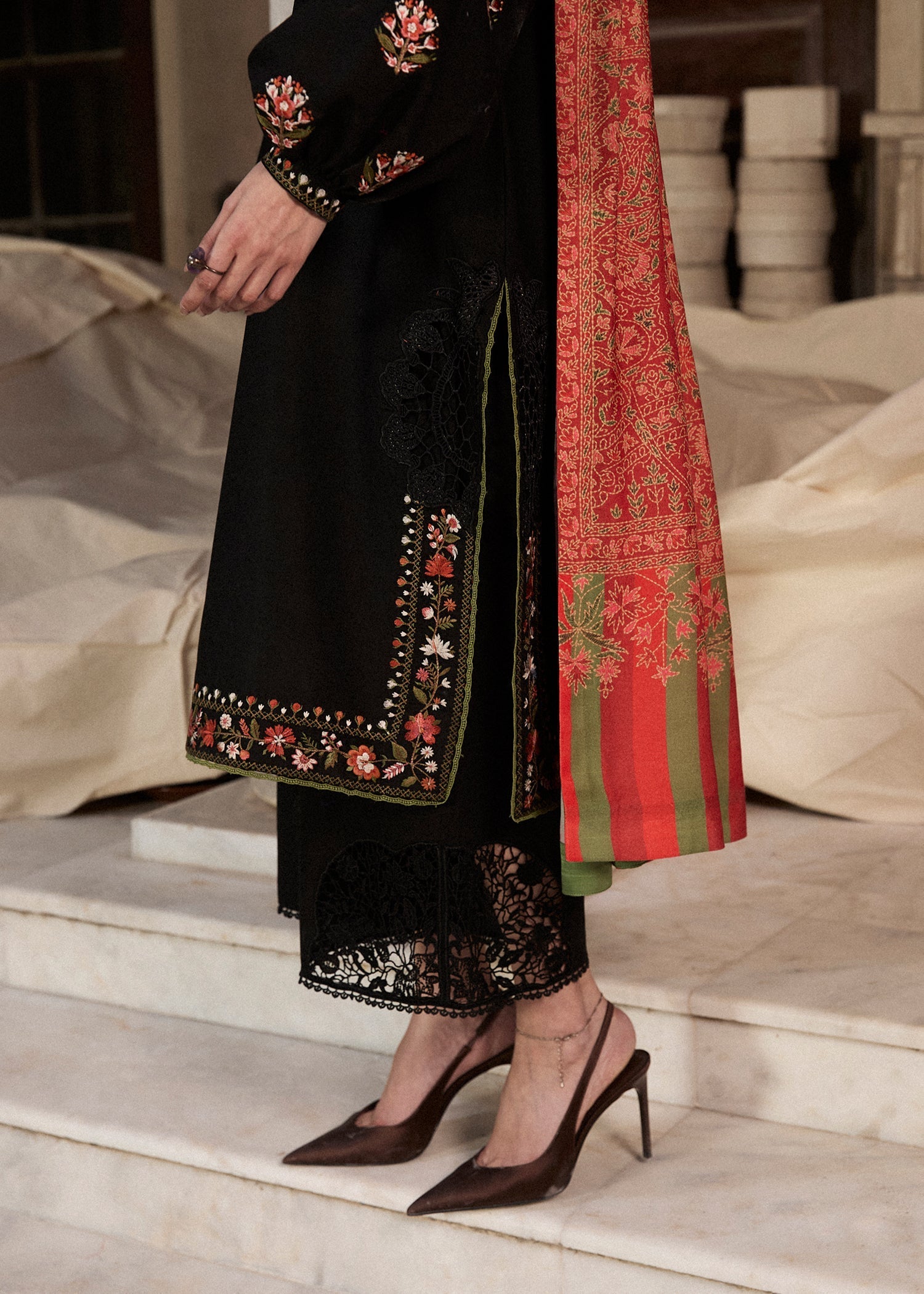Hussain Rehar | Khaddar Pret 25 | SIYAH - Official Hussain Rehar stockist in UK - Sakeena London